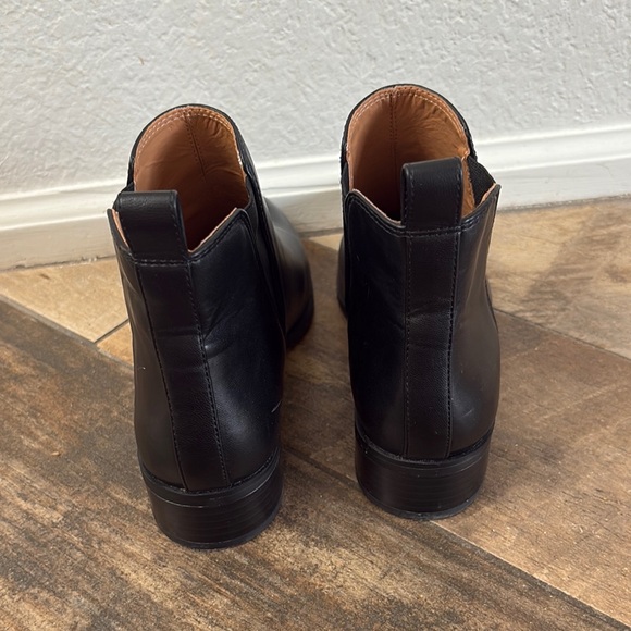 J. Crew Black Leather Heeled Boots - Picture 4 of 6